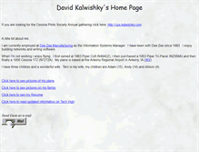 Tablet Screenshot of kalwishky.com